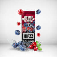 Hipzz Aromakarte Cranberry Black Currant Blueberry 20er Box